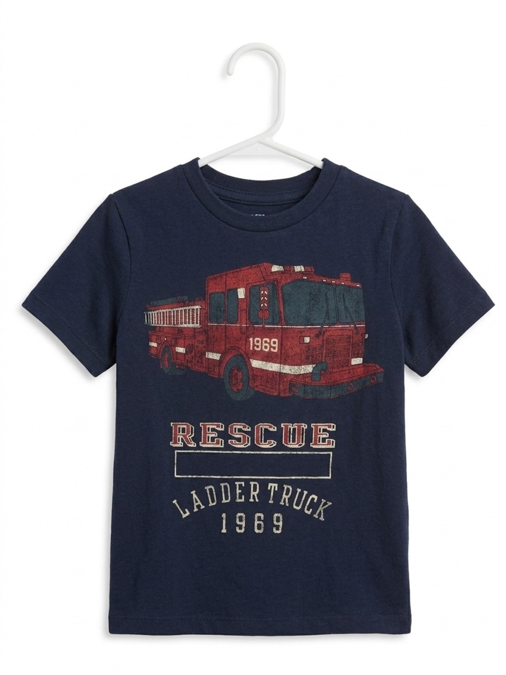 Gap Boys Firetruck T-Shirt (Size 5)